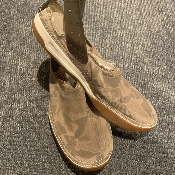 Columbia Men's Vented 1/2 Open Back Casual Shoe Grey/Green US Size 12 (EUC) - Picture 4 of 5